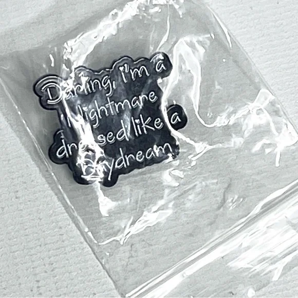 Taylor Swift Pin Song Blank Space Lyrics Eras Tour concert - Picture 5 of 5